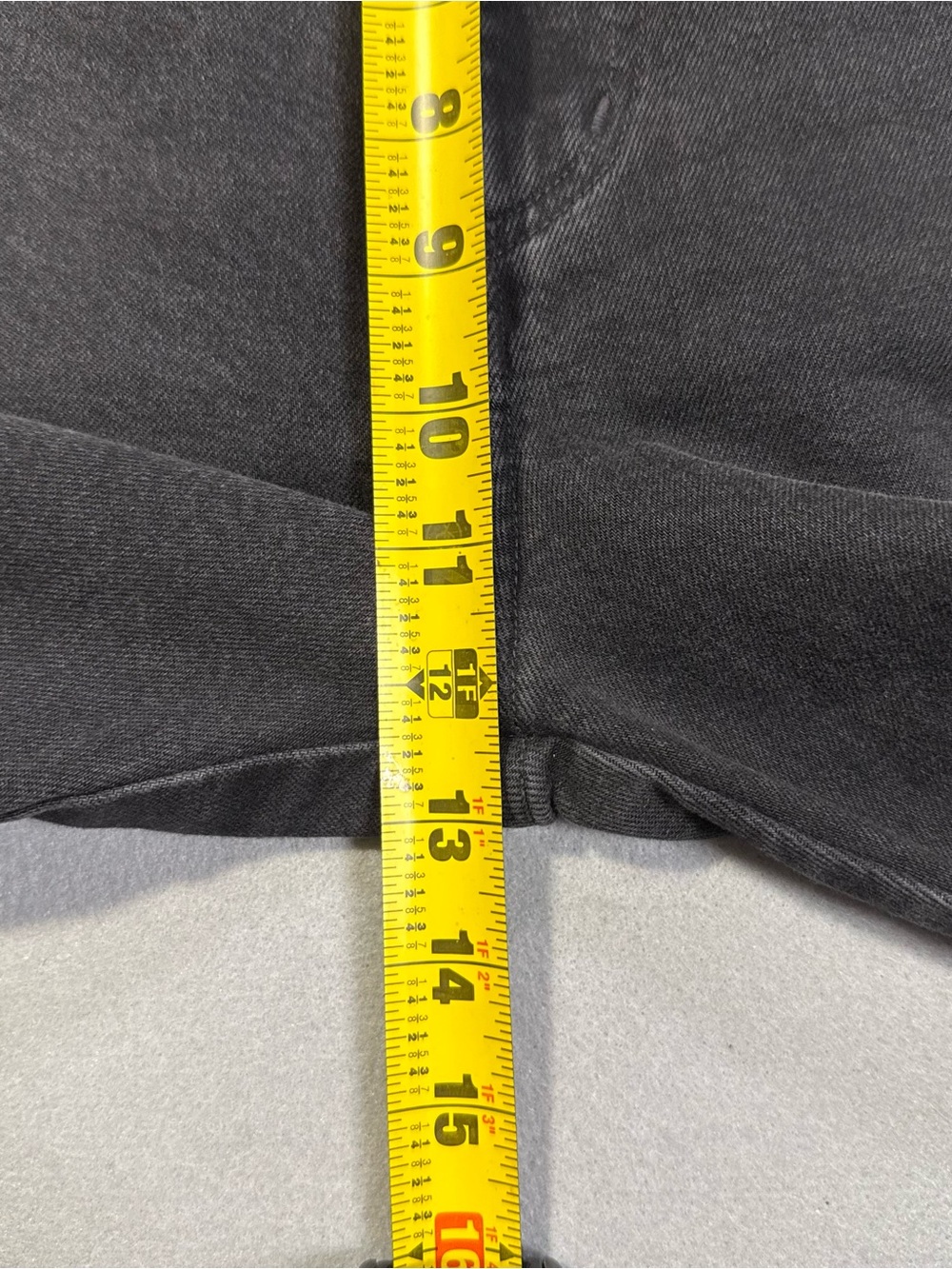 AGOLDE Pinch Waist Jeans Women Size 29 Black/Gray High Rise Straight Leg Cotton - Picture 15 of 16